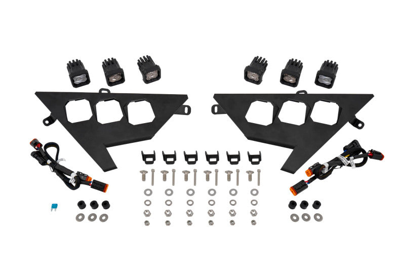 Diode Dynamics 20-Present Polaris RZR C1 Headlamp Kit Pro - White ABL (Pair) DD7644 DD7644 Photo - Primary