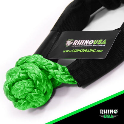 Rhino USA Synthetic Soft Shackle Green SFTSHACK-12-GRN-1 SFTSHACK-12-GRN-1 User 3