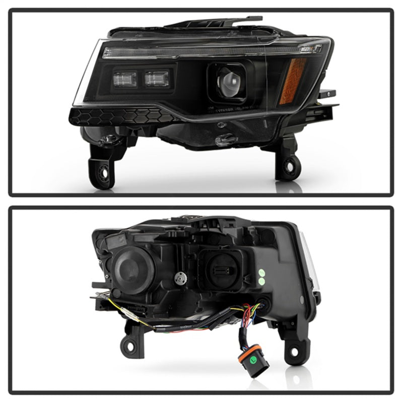 SPYDER 14-21 Jeep Grand Cherokee (HID Model Only) Projector Headlights - Black 5088956 5088956 Photo - Unmounted