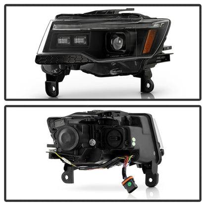 SPYDER 14-21 Jeep Grand Cherokee (HID Model Only) Projector Headlights - Black 5088956 5088956 Photo - Unmounted