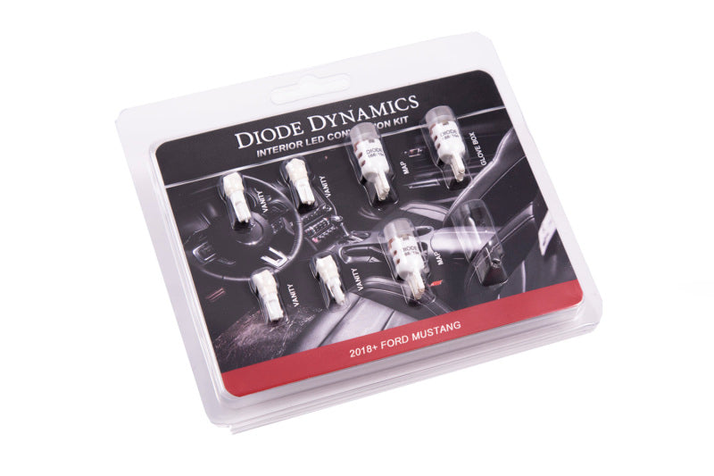 Diode Dynamics 18-19 Mustang Stage 1 Mustang Interior LED Light Kit - Cool - White DD0359 DD0359 Photo - Primary