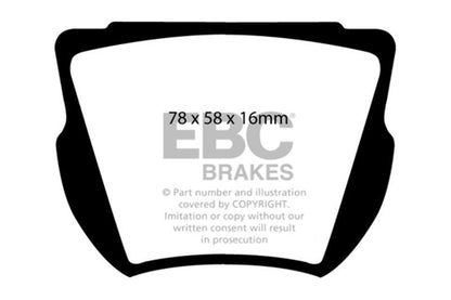 EBC Disc Brake Pad Set DP2134 Photo - Primary