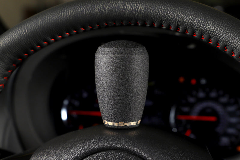GrimmSpeed Shift Knob Stainless Steel - Subaru 5 Speed and 6 Speed Manual Transmission - Black 380001 380001 User 1