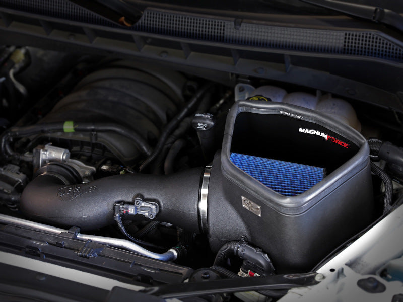 aFe Magnum FORCE Stage-2 Pro 5R Cold Air Intake System 2019 GM Silverado/Sierra V6 4.3L / V8 5.3L 54-13036R 54-13036R Photo - Mounted