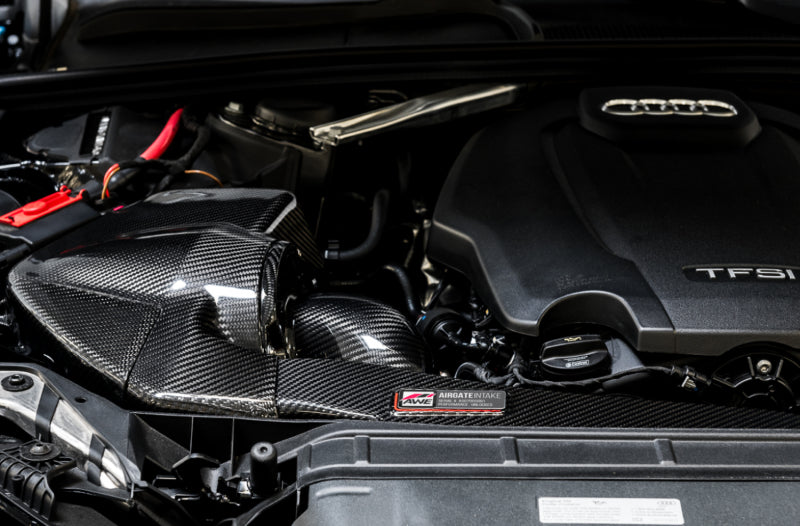 AWE Tuning Audi B9 A4/A5 2.0T Quattro Carbon Fiber AirGate Intake w/ Lid 2660-15028 2660-15028 Photo - out of package