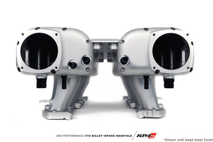 AMS Performance V10 Audi R8 / Lamborghini Huracan / Performante Billet Intake Manifold - CLR Anodize ALP.37.08.0001-1 ALP.37.08.0001-1 Photo - Primary