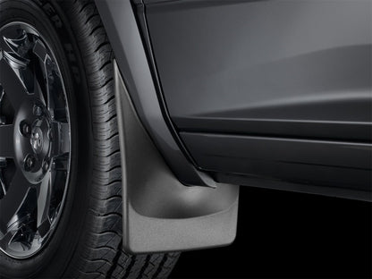 WeatherTech 07-13 GMC Sierra No Drill Mudflaps - Black 110011 Photo - Primary