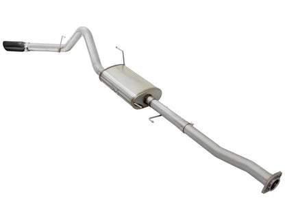 aFe MACH Force-Xp 3in to 3-1/2in Stainless Steel Cat-Back Exhaust System w 49-43068-B Photo - Unmounted