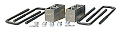 Fabtech 11-19 GM C/K3500HD 2WD/4WD 1in Rear Leaf Spring Block & U-Bolt Kit FTS21111 FTS21111 Photo - Primary