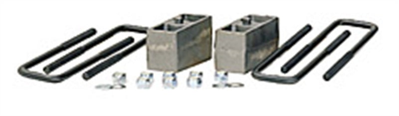 Fabtech 11-19 GM C/K2500HD 2WD/4WD 1in Rear Leaf Spring Block & U-Bolt Kit FTS21110 FTS21110 Photo - Primary