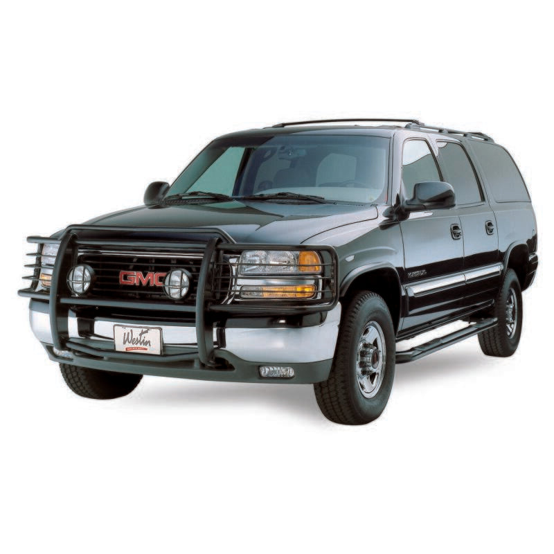 Westin 1999-2002 GMC Sierra 1500LD Sportsman Grille Guard - Black 40-0335 40-0335 Photo - Mounted