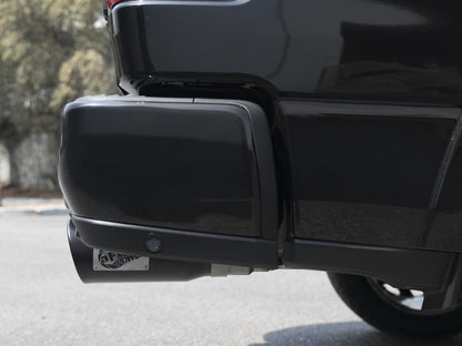 aFe MACH Force-XP 4-1/2in Steel OE Replacement Exhaust Tips - 2021+ Dodge Ram (5.7L V8) - Black 49C42073-B 49C42073-B Photo - Mounted