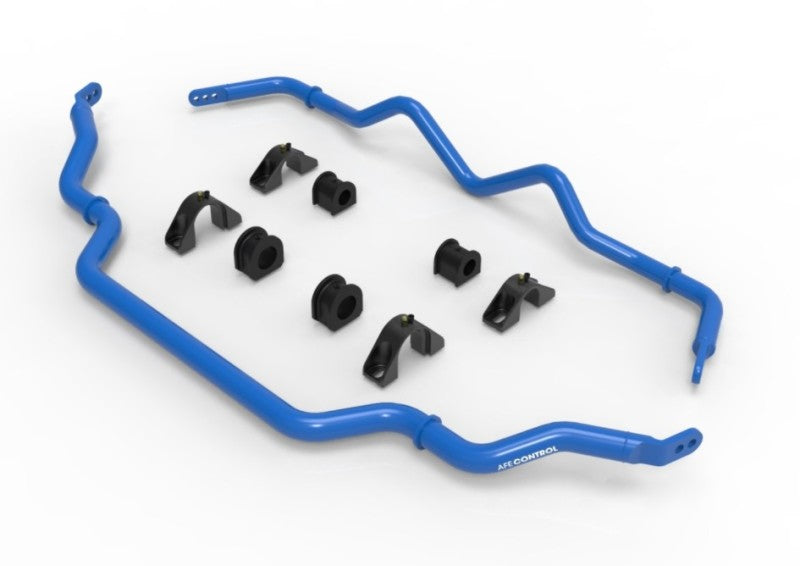 aFe 16-21 Infiniti Q50/Q60 3.0L (tt) Front and Rear Sway Bar Set Blue 440-711001-L 440-711001-L User 1