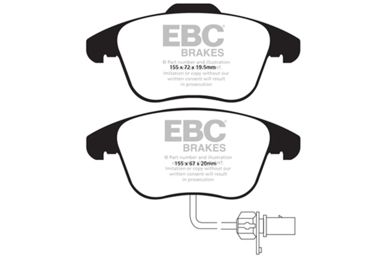 EBC Disc Brake Pad Set DP41998R Photo - Primary