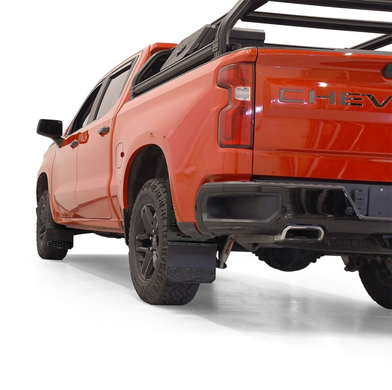 Putco 11-16 Ford SuperDuty - Set of 2 (Excl Dually Rear) Mud Skins - HDPE w/ Hex Shield 78250 78250 Photo - Mounted