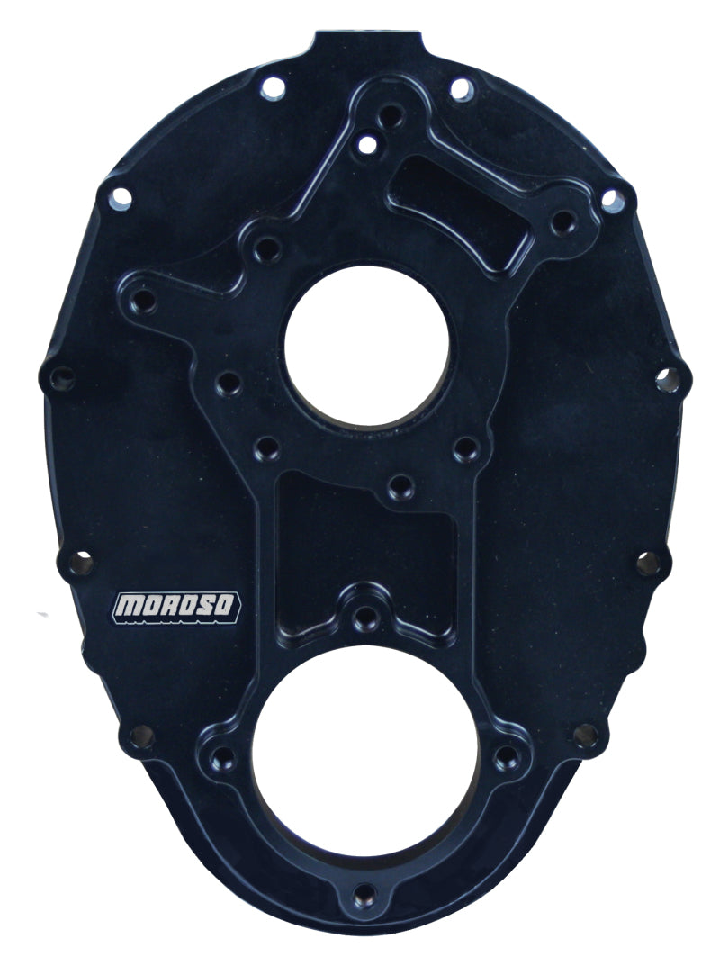 Moroso Chevrolet Small Block Timing Cover - Raised Cam - Sprint Car - Aluminum 60201 60201 Photo - Primary