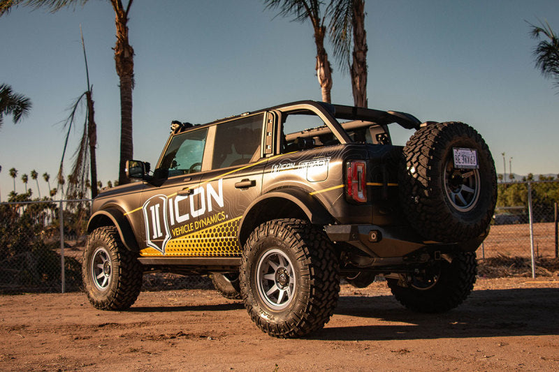ICON 2021+ Ford Bronco Billet Rear Upper Adjustable Link Kit 44100 44100 Photo - lifestyle view
