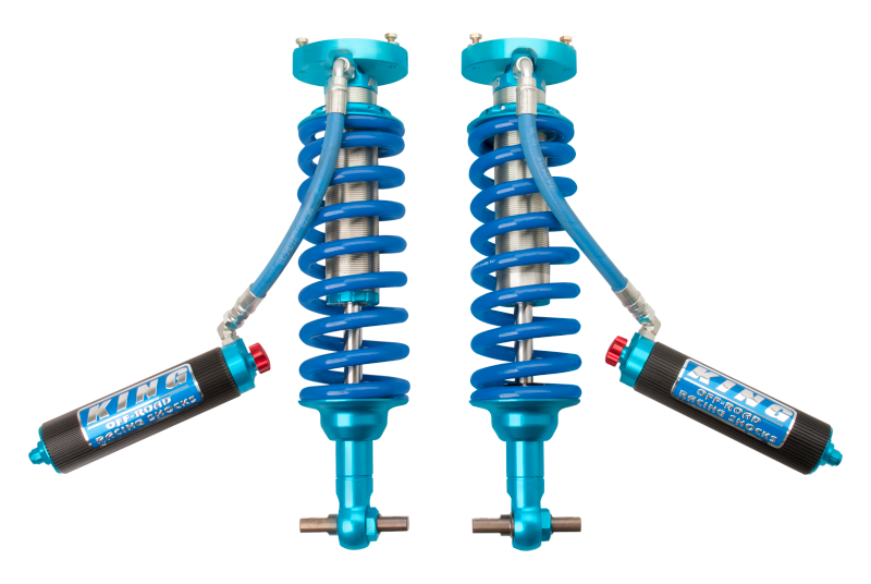 King Shocks 2019+ Chevrolet Silverado 1500 Front 2.5 Dia Rem. Res Coilover w/Adjuster (Pair) 25001-174A 25001-174A Photo - Primary