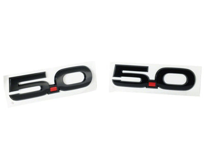 Ford Performance Parts 15-17 Ford Mustang 5.0L Fender Emblem Black M-1447-M50AB Photo - Unmounted