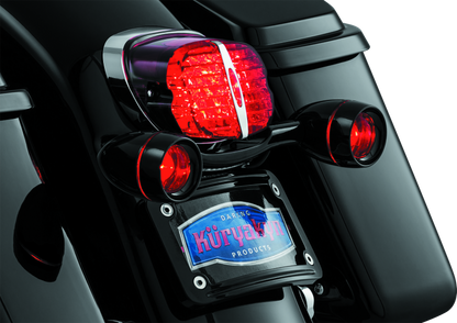 Kuryakyn Deep Dish Bezel/Red Lens Blk 5482 5482 User 1