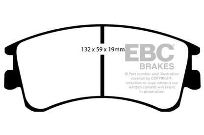 EBC Disc Brake Pad Set DP21465 Photo - Primary