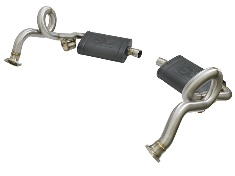 aFe MACH Force-Xp 2in to 2-1/2in Stainless Steel Cat-Back Exhaust System P 49-36415 Photo - Unmounted