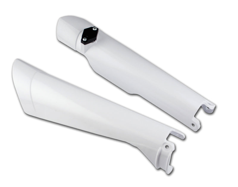 Cycra 01-15 KTM 125-625 SX/XC/SX-F/XC-F/XC-W/XCF-W/EXC-F/MXC-G/XC-G/SXC Performance Fork Guard Wht 1CYC-6902-42 1CYC-6902-42 User 1