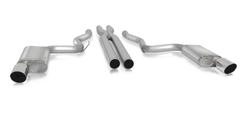 Gibson 15-17 Ford Mustang GT 5.0L 3in Cat-Back Dual Exhaust - Stainless 619016 619016 Photo - Primary
