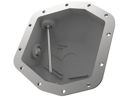 aFe 20-23 Jeep Gladiator JT (Dana M220) Pro Series Rear Differential Cover Black w/ Machined Fins 46-71191B 46-71191B Photo - Unmounted
