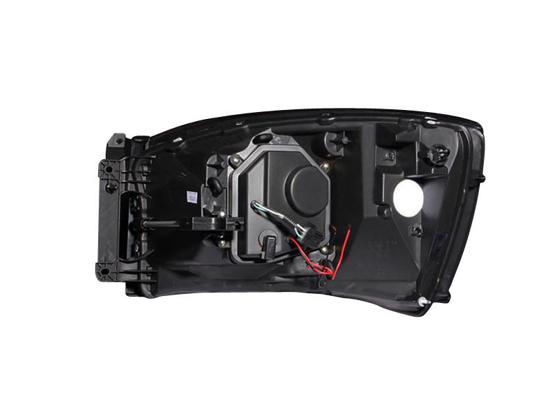Anzo 2006-2008 Dodge Ram 1500 Projector Headlights w/ Halo Chrome 111210 Photo - Unmounted