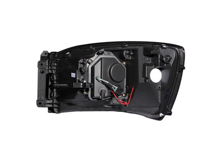 Anzo 2006-2008 Dodge Ram 1500 Projector Headlights w/ Halo Chrome 111210 Photo - Unmounted