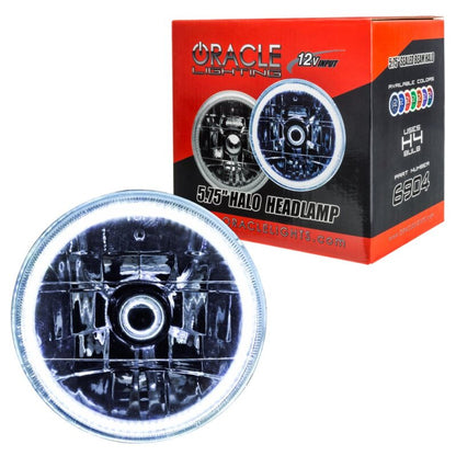 ORACLE Lighting Oracle Pre-Installed Lights 5.75 IN. Sealed Beam - White Halo 6904-001 6904-001 Photo - Close Up