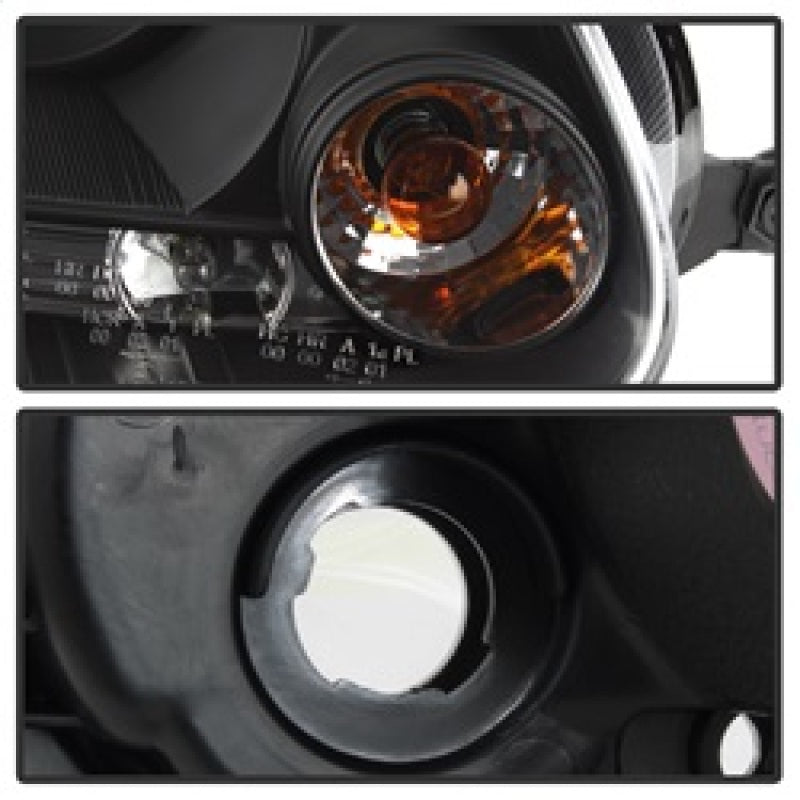 Spyder Volkswagen GTI 06-09/Jetta 06-09 Halogen Model Only - LED Halo DRL Black PRO-YD-VG06-HL-BK 5012098 5012098 Photo - Unmounted