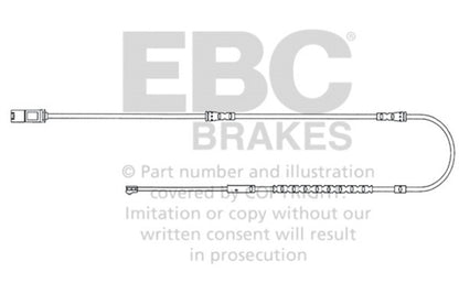 EBC 2010-2011 BMW 528 3.0L (F10) Front Wear Leads EFA128 EFA128 Photo - Primary