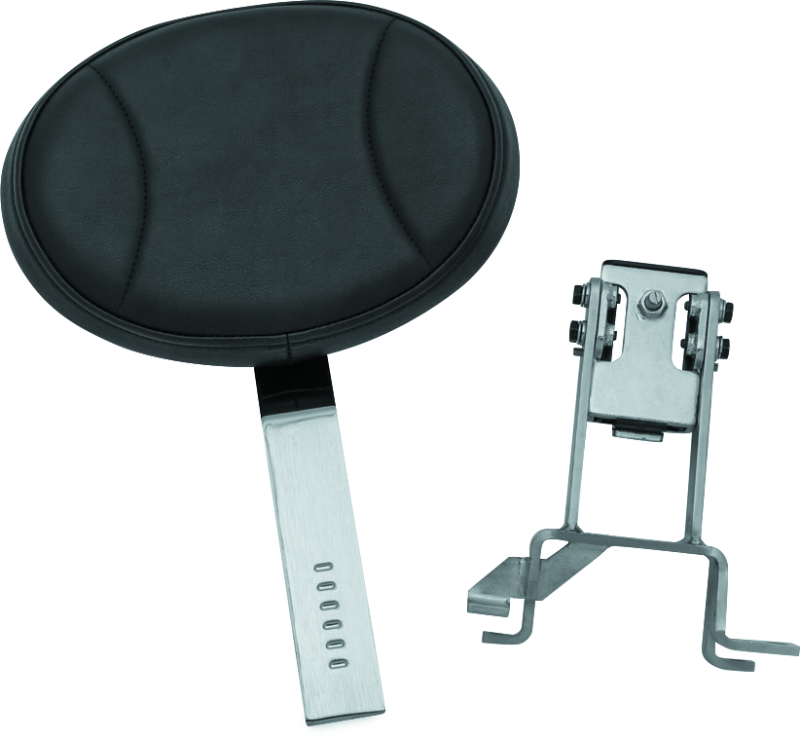 Kuryakyn Plug-N-Go Drvr Backrest Blk 1628 1628 Photo - Primary