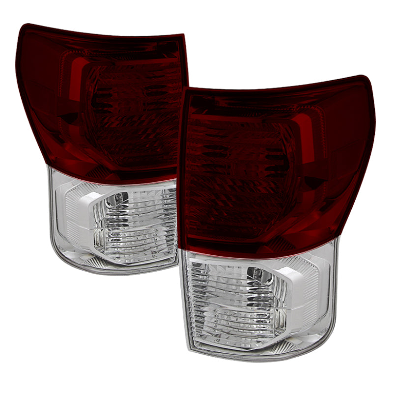SPYDER Xtune Toyota Tundra 2007-2013 OEM Style Tail Lights Red Smoked ALT-JH-TTU10-OE-RSM 9030239 9030239 Photo - Primary