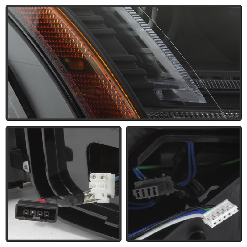 Spyder 08-15 Audi TT HID Xenon Projector Headlights w/Seq Turn Signal - Blk (PRO-YD-ATT08-HID-BK) 5085542 5085542 Photo - Unmounted