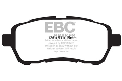 EBC Disc Brake Pad Set DP22003 Photo - Primary