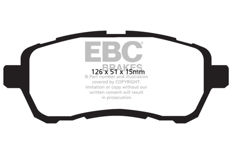 EBC Disc Brake Pad Set UD14541 Photo - Primary
