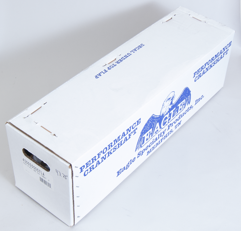 Eagle Chevrolet 305/350 3.500in Stroke Forged 4340 Steel Lightweight Crankshaft 4350350057LA 4350350057LA Photo - in package