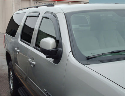 Stampede Snap-Inz In-Channel Sidewind Deflector, Smoke 41066-2 Photo - Mounted