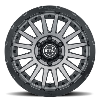 ICON Recon Pro 17x8.5 6 x 5.5 25mm Offset 5.75in BS Charcoal Wheel 23617859057CH 23617859057CH Photo - Unmounted