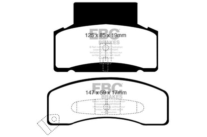 EBC Disc Brake Pad Set DP41268R Photo - Primary