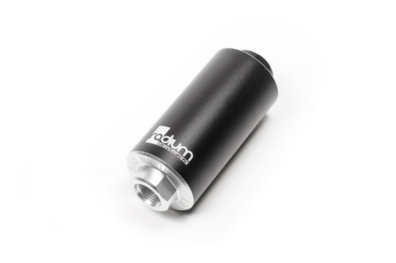 Radium Engineering 10 Micron Stainless Check Valve Fuel Filter 20-1220-03 20-1220-03 Photo - Primary