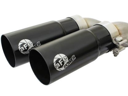 aFe  POWER Rebel Series 3" to 2-1/2" 409 SS Cat-Back Exhaust System 49-43080-B Photo - Close Up