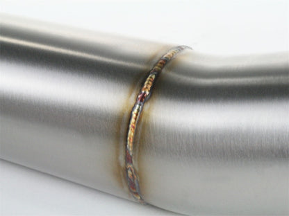 aFe MACH Force-Xp 2-1/2in Stainless Steel Down-Pipe Back Exhaust System 49-36308 Photo - Unmounted