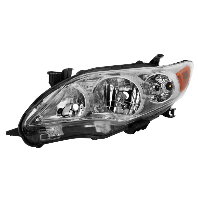 SPYDER xTune Toyota Corolla 11-13 Driver Side Headlights - OEM Left - Chrome HD-JH-TCO11-OE-L 9937538 9937538 Photo - Primary