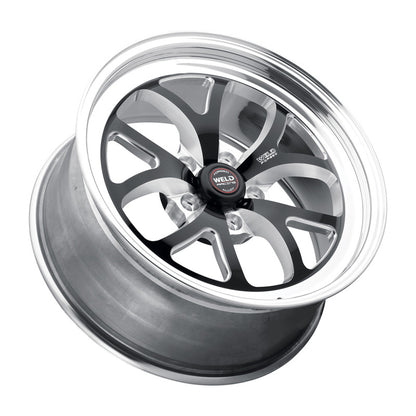 Weld S76 15x7.33 / 5x4.75 BP / 3.5in. BS Black Wheel (Low Pad) - Non-Beadlock 76LB-507B35A 76LB-507B35A User 1