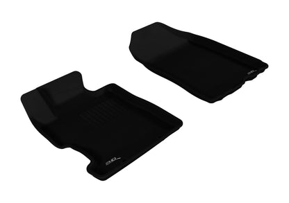 3D MAXpider 2006-2011 Honda Civic Kagu 1st Row Floormat - Black L1HD01211509 L1HD01211509 Photo - Primary