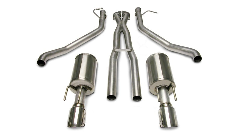 Corsa Performance 05-06 Pontiac GTO 6.0L V8 2.5in Sport Cat-Back + XPipe Exhaust Polishe 14189 Photo - Primary